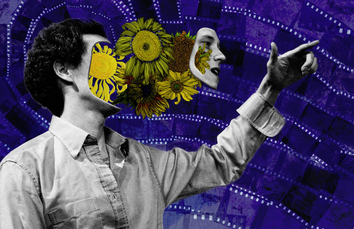 Photoshop compositing work done for a Digital Imaging course including some of my digital art, photography and film scans.